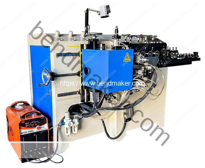 Automatic Stainless Steel Wire Ring Bending and Arc Welding Machine