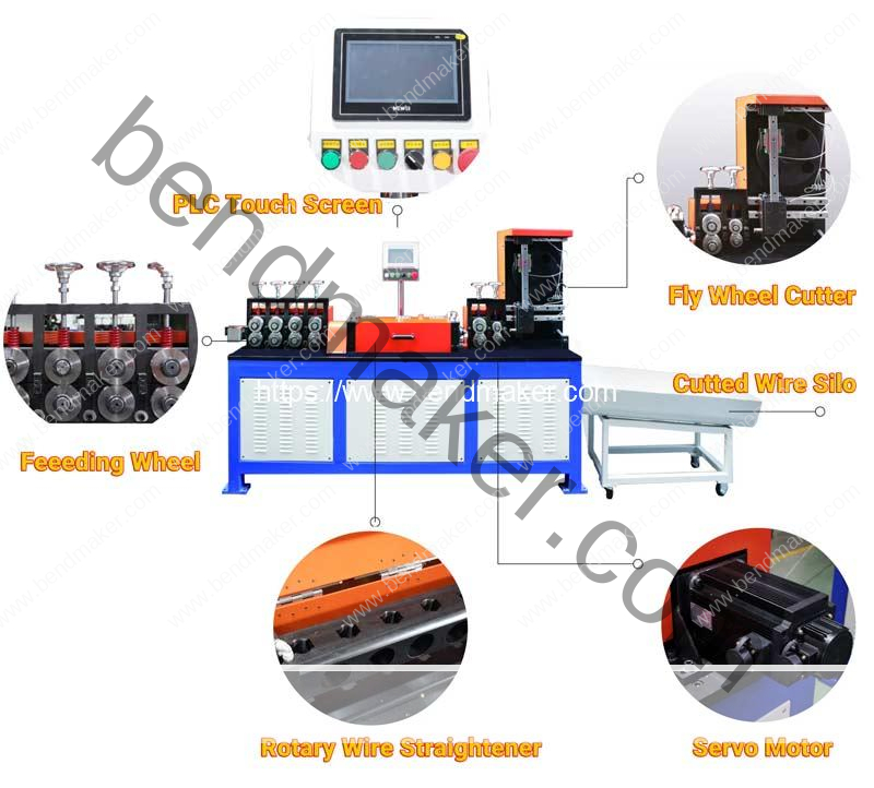 Structure-of-Flywheel-Cut-Type-Steel-Wire-Straightening-Cutting-Machine