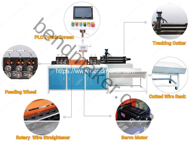 Structure-of-Tracking-Cut-Type-Steel-Wire-Straightening-Cutting-Machine