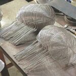 Automatic Stainless Steel Spider Strainer Skimmer Production Line Automatic Stainless Steel Spider Strainer Skimmer Production Line